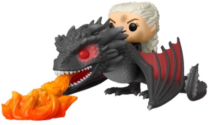 FUNKO ACTION FIGURES FUNKO POP RIDES GOT: DAENERYS ON FIERY DROGON FUNKO ACTION FIGURES FUNKO POP RIDES GOT: DAENERYS ON FIERY DROGON